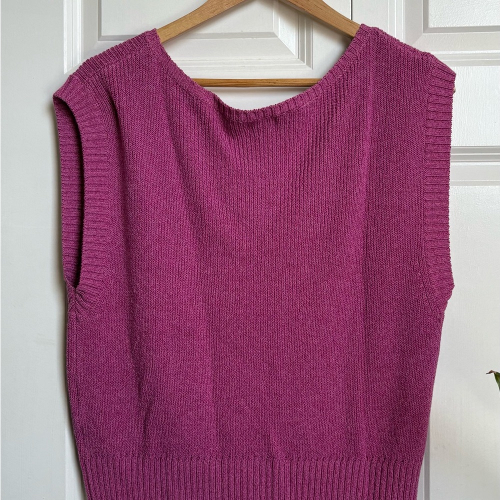 NWT Maeve / Sweater Vest / M - Picture 5 of 8